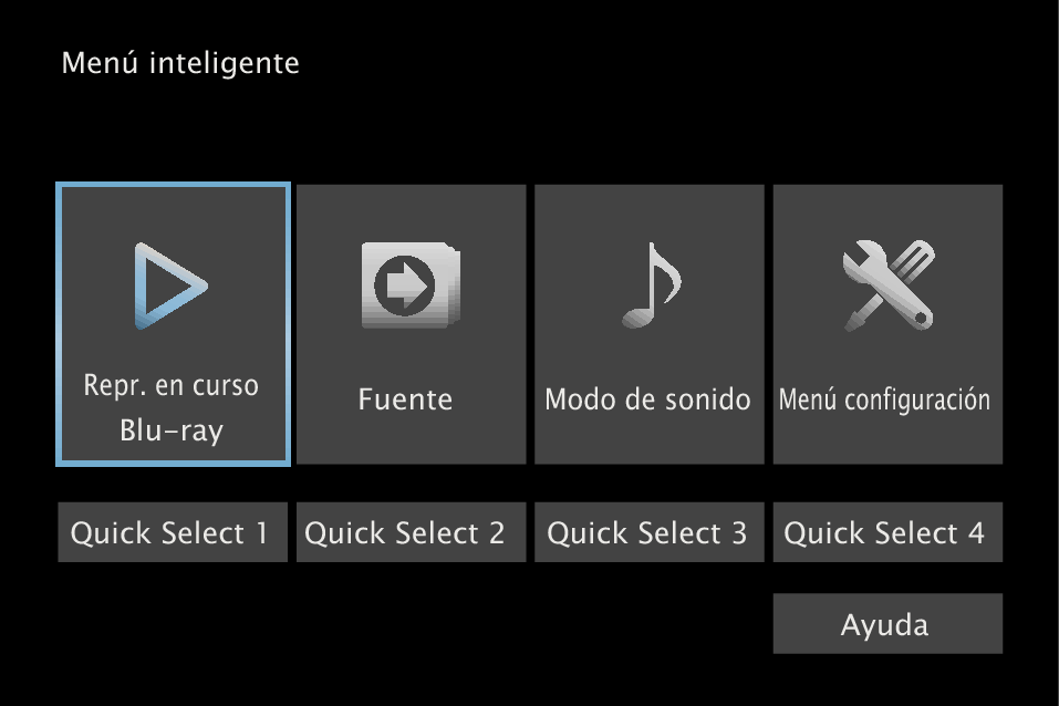 GUI Smart Menu X2200WE3
